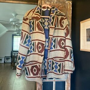 Vintage wool rich jacket